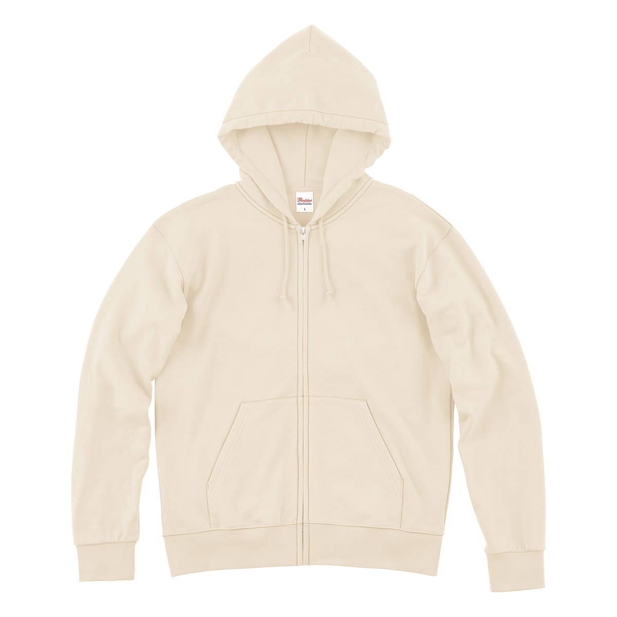 9.7オンス スタンダードWフードジップパーカー | ビッグサイズ | 1枚 | 00189-NNZ | ライトベージュ