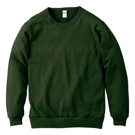 クルーネックライトトレーナー | キッズ | 1枚 | 00219-MLC | アーミーグリーン