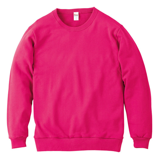 クルーネックライトトレーナー | レディース | 1枚 | 00219-MLC | フラミンゴピンク