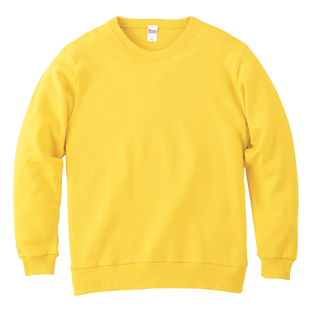 クルーネックライトトレーナー | レディース | 1枚 | 00219-MLC | カナリアイエロー