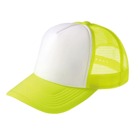 EVMイベントメッシュキャップ | ノベルティ(小物) | 1枚 | 00700-EVM | 蛍光イエロー×ホワイト
