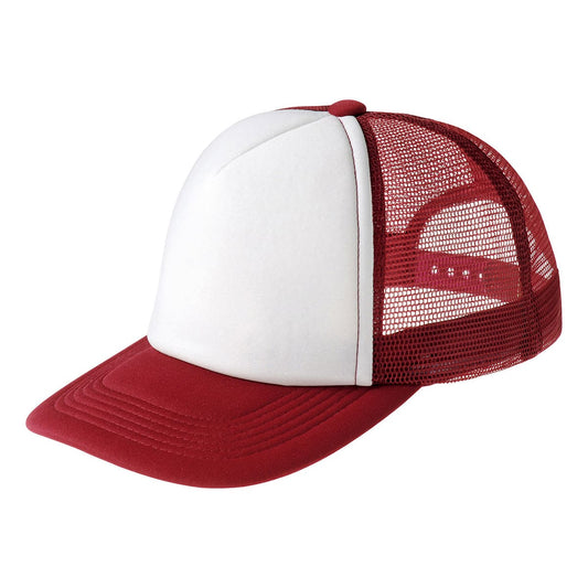 EVMイベントメッシュキャップ | ノベルティ(小物) | 1枚 | 00700-EVM | バーガンディ×ホワイト