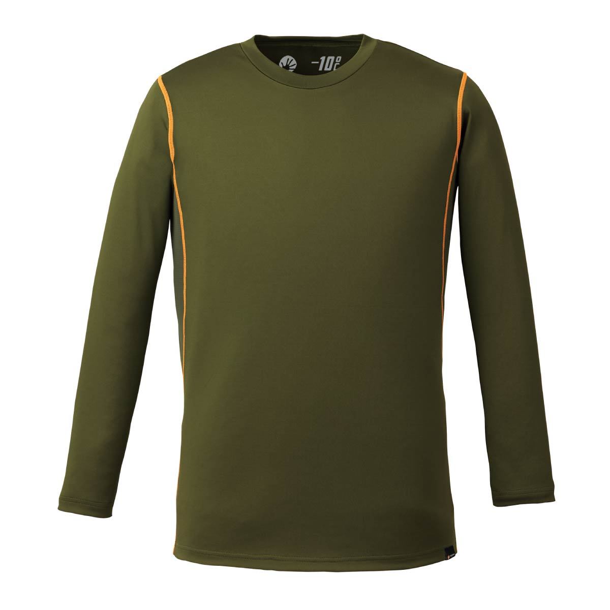 長袖コンプレッション | 作業着 | 1枚 | RC3907 | カーキ