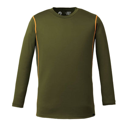 長袖コンプレッション | 作業着 | 1枚 | RC3907 | カーキ