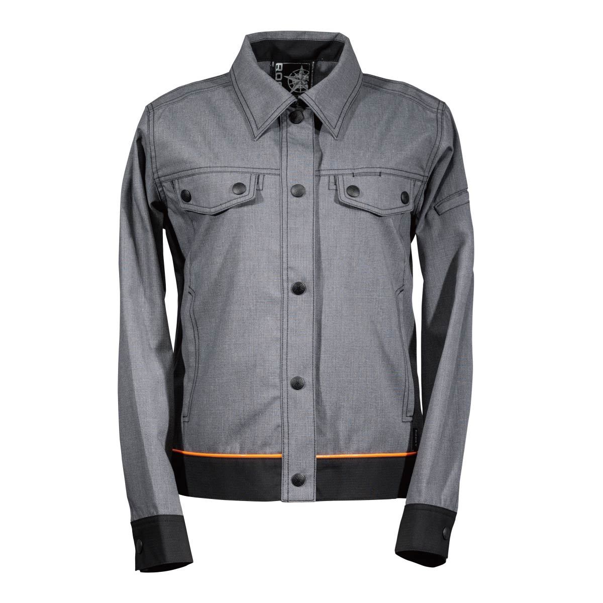 レディスバックプリーツブルゾン | 作業着 | 1枚 | RJ0303 | ブラック