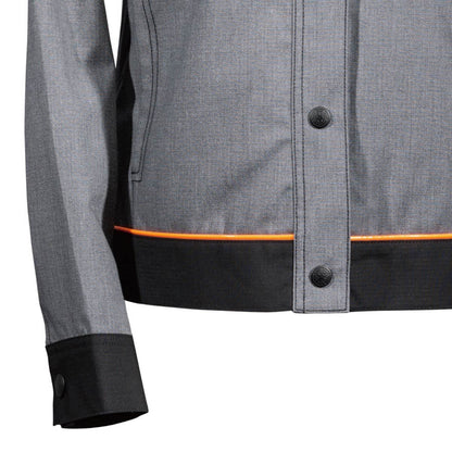 レディスバックプリーツブルゾン | 作業着 | 1枚 | RJ0303 | ブラック