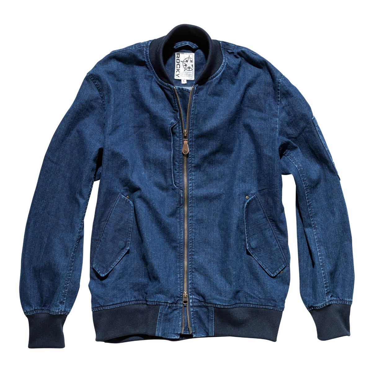 MA-1ジャケット | 作業着 | 1枚 | RJ0907 | ダークデニム