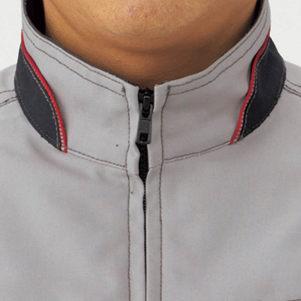 ユニセックスブルゾン | 作業着 | 1枚 | RJ0911 | シルバーグレー