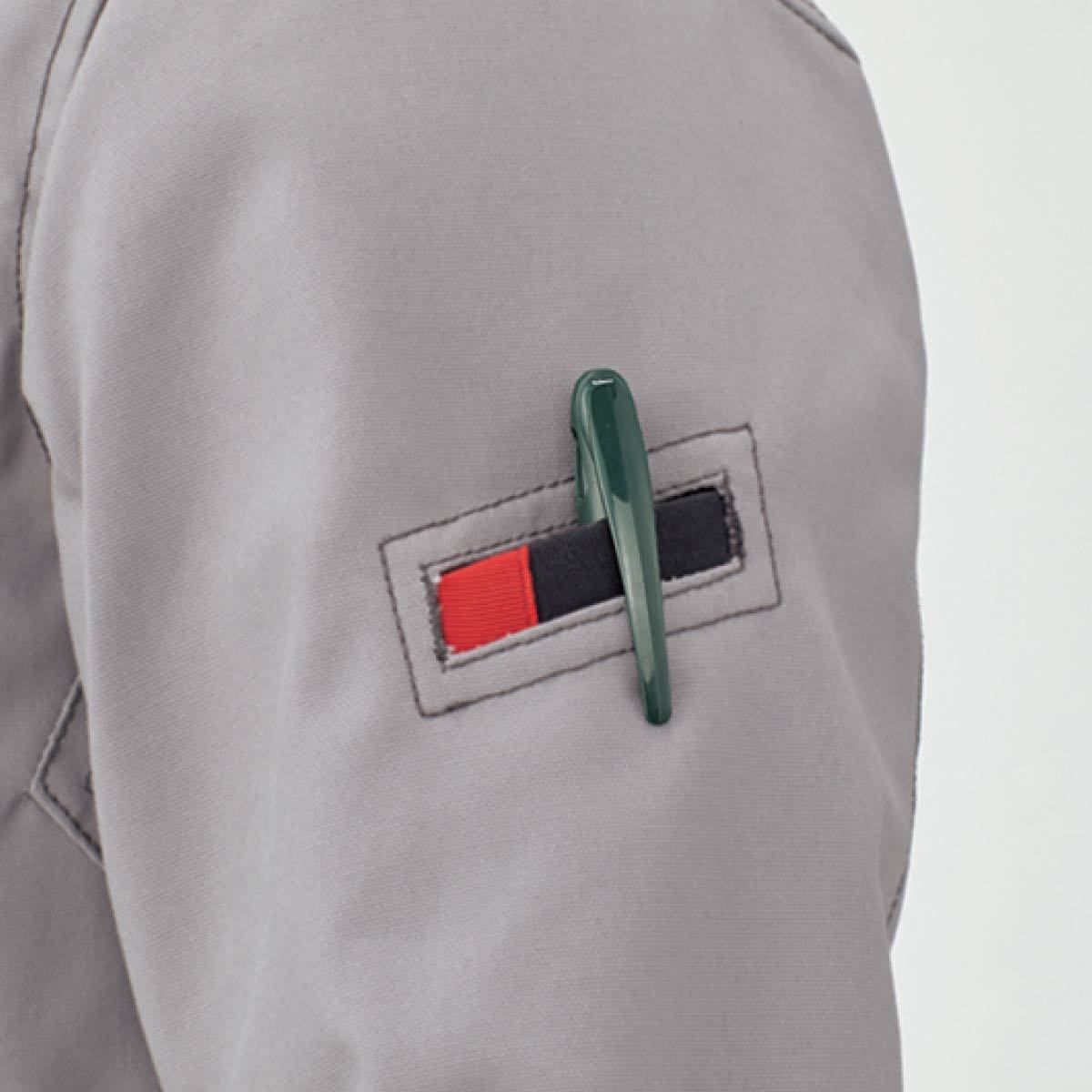 ユニセックスブルゾン | 作業着 | 1枚 | RJ0911 | シルバーグレー