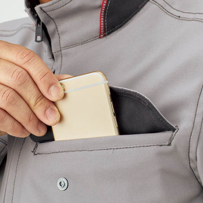 ユニセックスブルゾン | 作業着 | 1枚 | RJ0911 | シルバーグレー