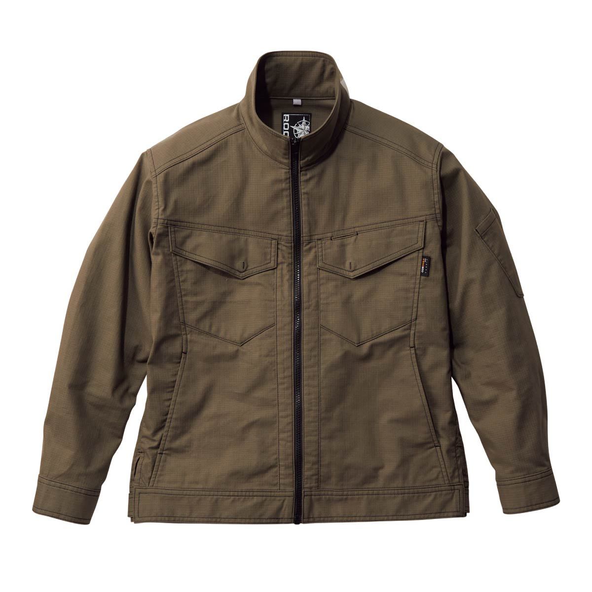 ユニセックスブルゾン | 作業着 | 1枚 | RJ0912 | カーキ