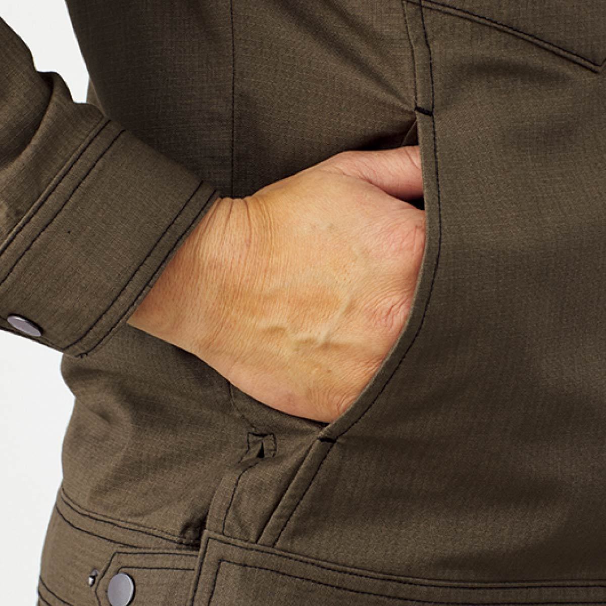 ユニセックスブルゾン | 作業着 | 1枚 | RJ0912 | カーキ