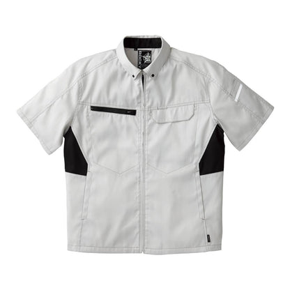 ユニセックス半袖ブルゾン | 作業着 | 1枚 | RJ0914 | チャコールグレー