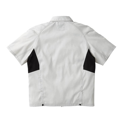 ユニセックス半袖ブルゾン | 作業着 | 1枚 | RJ0914 | チャコールグレー