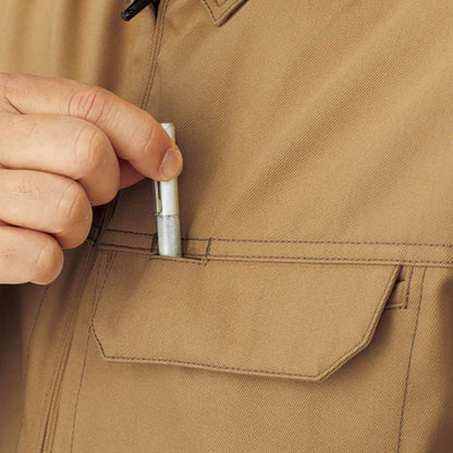 ユニセックス半袖ブルゾン | 作業着 | 1枚 | RJ0914 | チャコールグレー