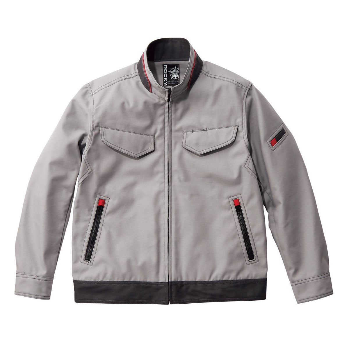 ユニセックスブルゾン | 作業着 | 1枚 | RJ0911 | シルバーグレー