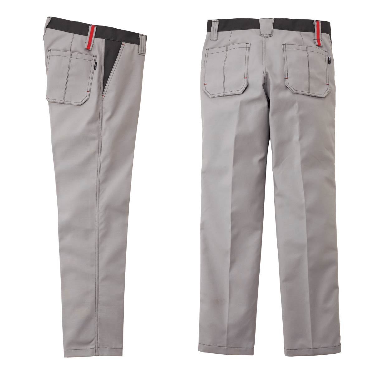 ユニセックスノータックパンツ | 作業着 | 1枚 | RP6910 | チャコールグレー