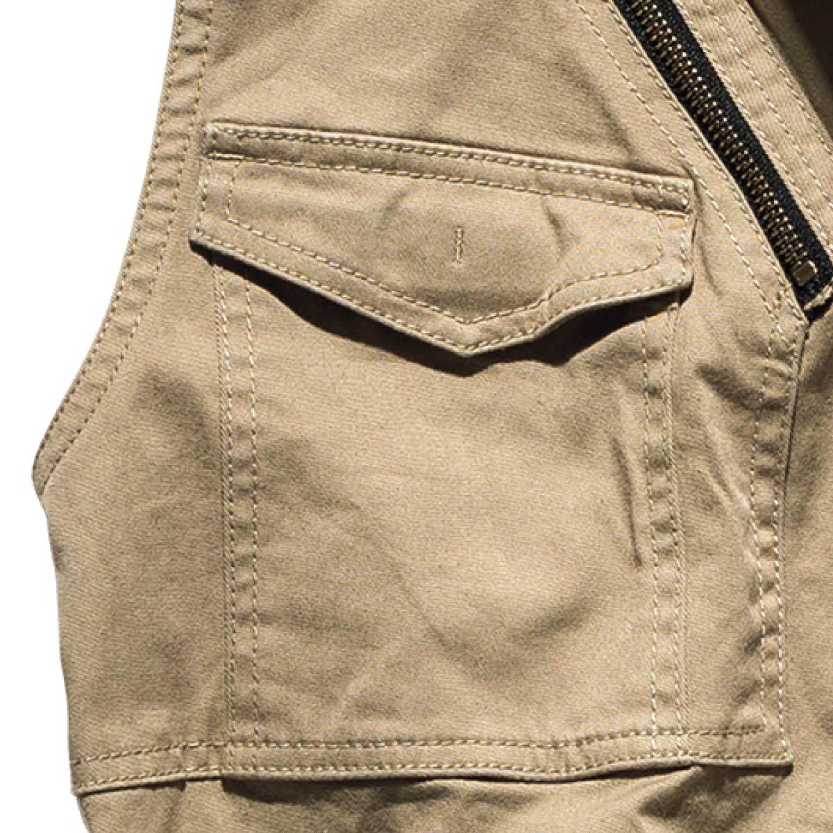 フライトベスト | 作業着 | 1枚 | RV1902 | ベージュ