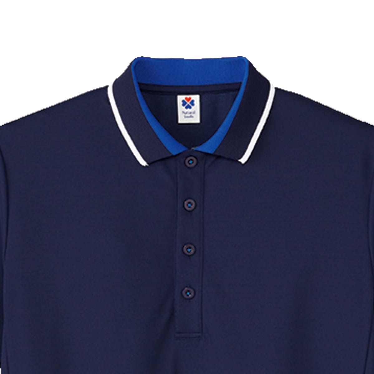 ユニセックスポロシャツ | メンズ | 1枚 | TB4504U | ネイビー×オレンジ