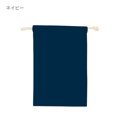 コットン巾着（Ｍ） | ノベルティ(小物) | 1枚 | TR-0293 | ナチュラル