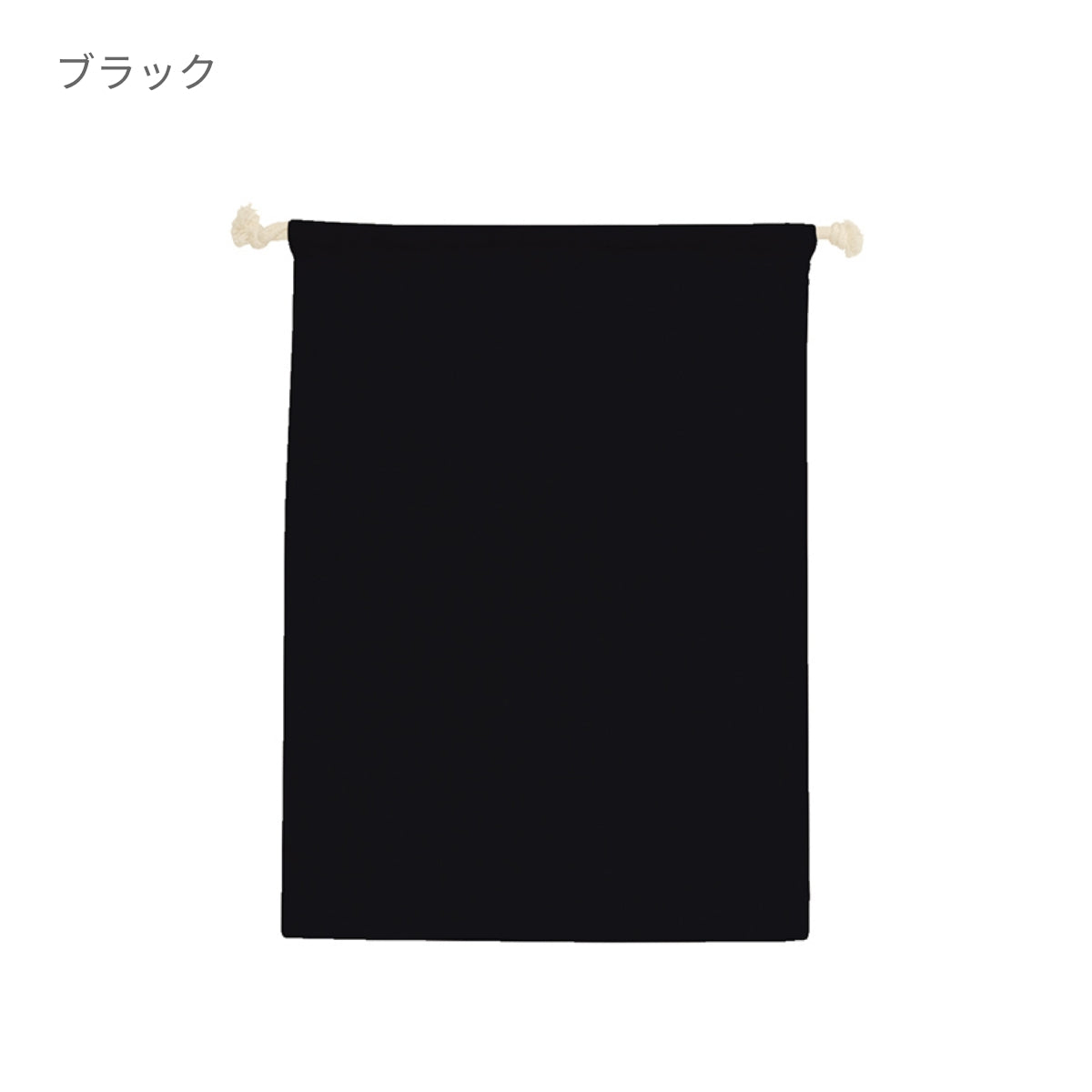 コットン巾着（Ｌ） | ノベルティ(小物) | 1枚 | TR-0294 | レッド