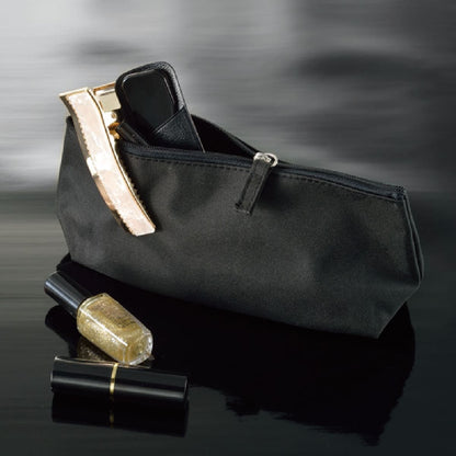 ベーシック三角ポーチ | ノベルティ(小物) | 1枚 | TR-0379 | インクブラック