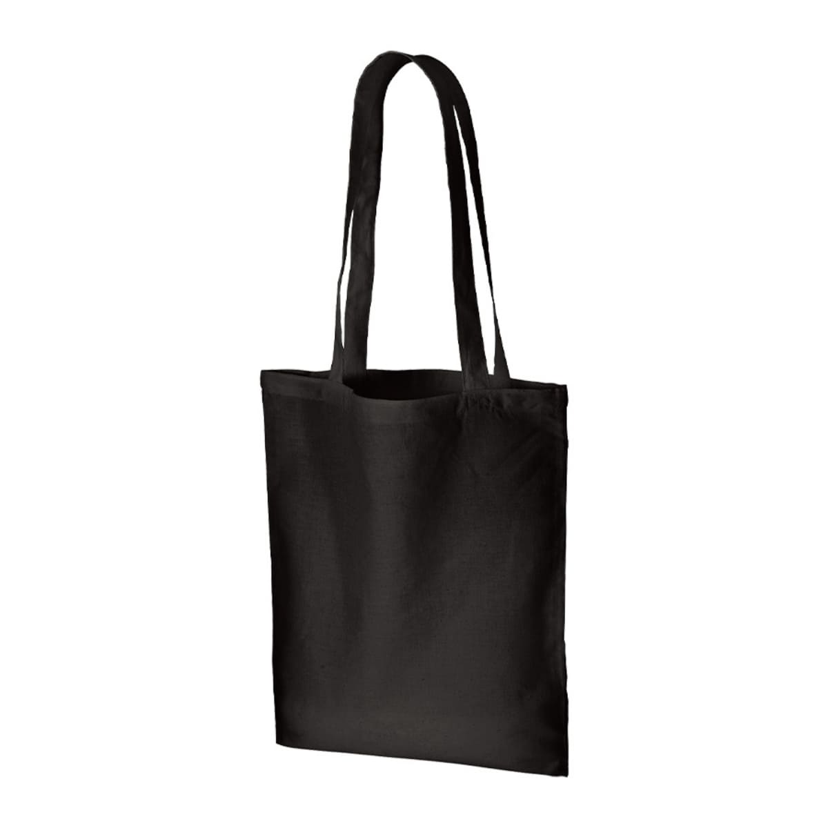 コットンナチュラルショルダートート | ノベルティ(小物) | 1枚 | TR-0407 | ブラック