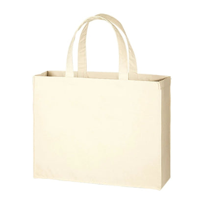 キャンバスカレッジトート（L）ワイド | ノベルティ(小物) | 1枚 | TR-0412 | ライトブルー