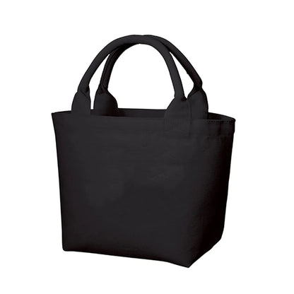 厚手キャンバスパイプハンドルトート | ノベルティ(小物) | 1枚 | TR-0648 | ナイトブラック