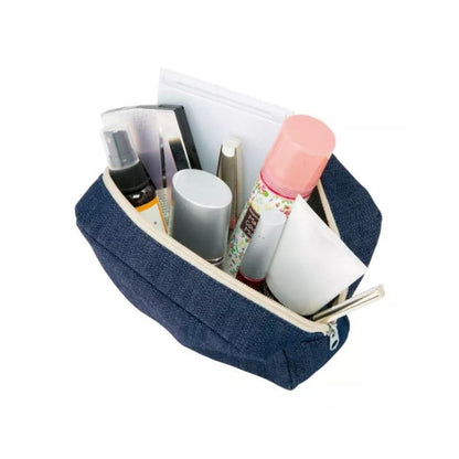 デニムファスナーポーチ（Ｍ） | ノベルティ(小物) | 1枚 | TR-0707 | ヴィンテージブルー