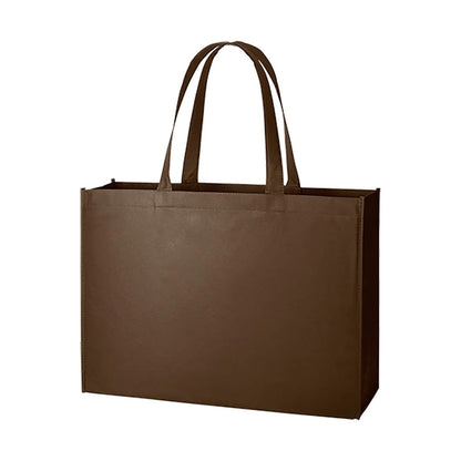 不織布スクエアトート（Ｌ） | ノベルティ(小物) | 1枚 | TR-0716 | ブラウン