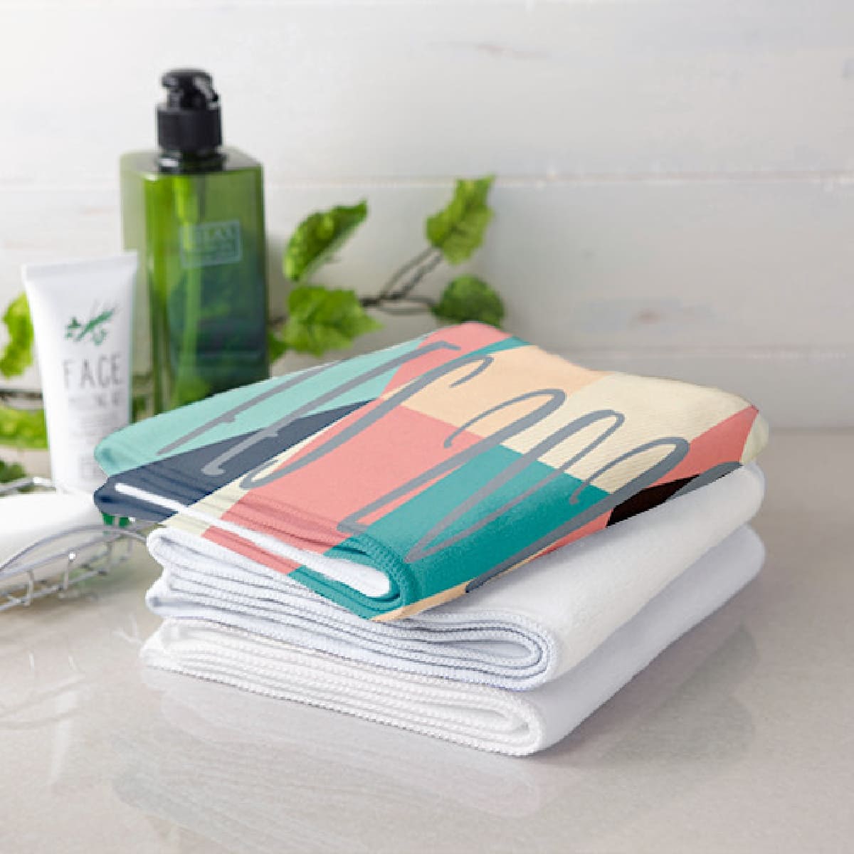 ソフトタッチマフラータオル | ノベルティ(小物) | 1枚 | TR-0744 | ホワイト