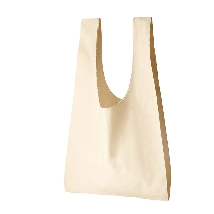 厚手コットンマルシェバッグ(L)  | ノベルティ(小物) | 1枚 | TR-0804 | ナチュラル