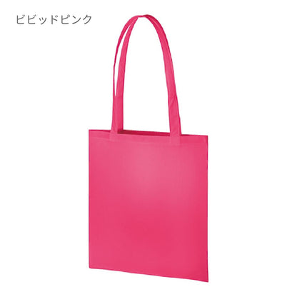 不織布フラットショルダートート  | ノベルティ(小物) | 1枚 | TR-0810 | ビビットピンク