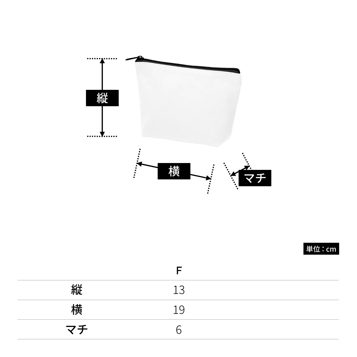 キャンバスデイリーポーチ（Ｓ） | ノベルティ(小物) | 1枚 | TR-0827 | ネイビー