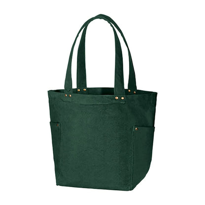 ウォッシュキャンバスマルチスタッズトート（M） | ノベルティ(小物) | 1枚 | TR-0844 | ワインレッド