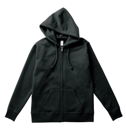 ヘビーウェイト ジップパーカ | メンズ | 1枚 | HSZ-137 | ディープブラック