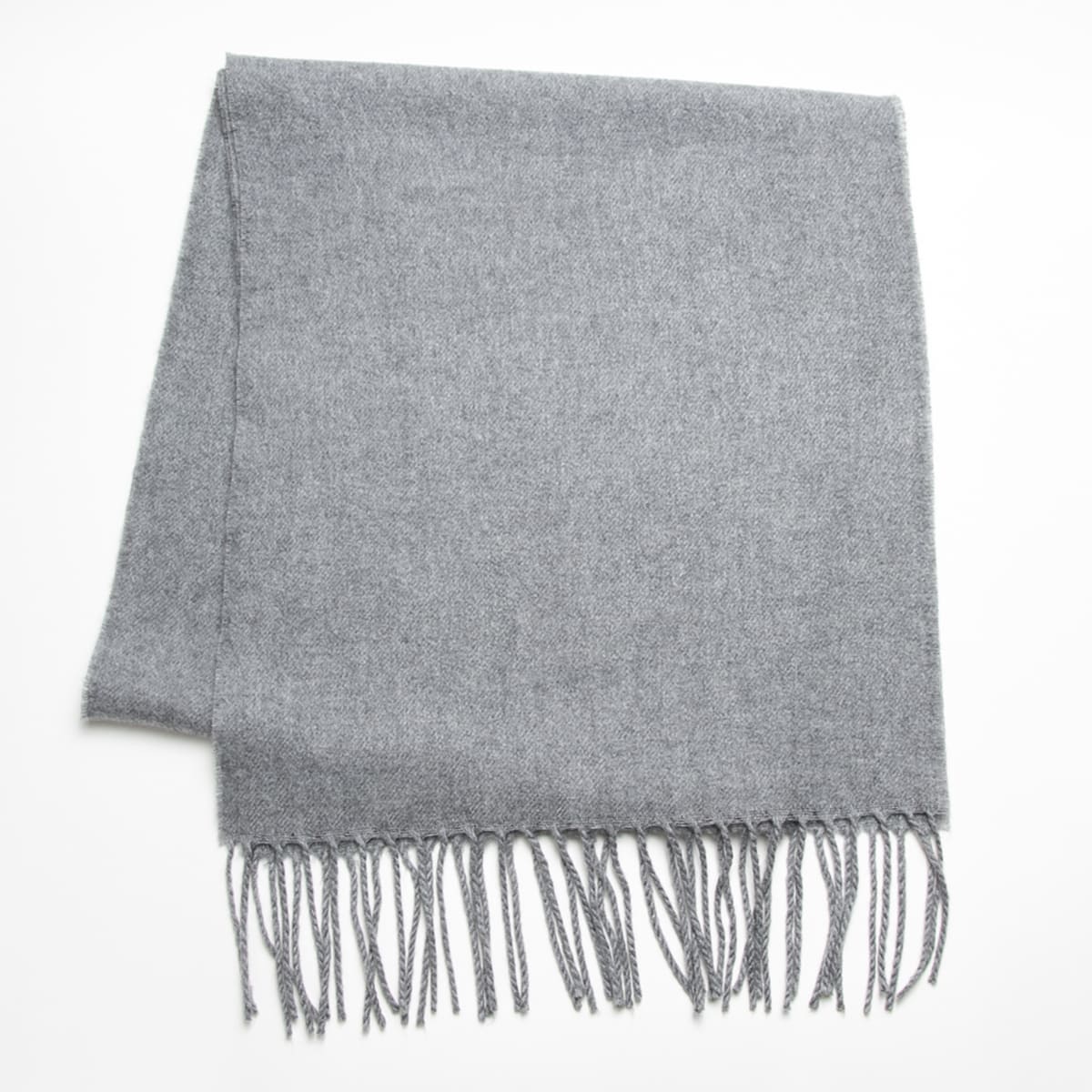ジャパンメイド カシミアタッチ アクリルマフラー | ノベルティ(小物) | 1枚 | JAS-800 | グレー