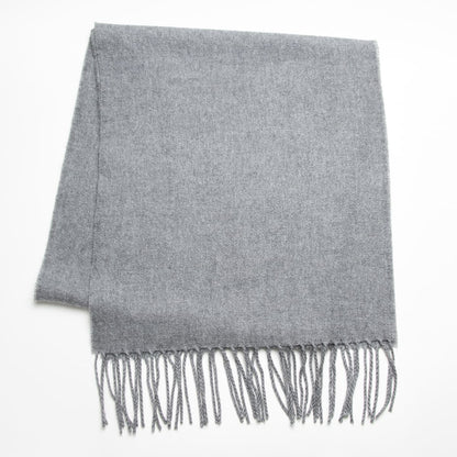 ジャパンメイド カシミアタッチ アクリルマフラー | ノベルティ(小物) | 1枚 | JAS-800 | グレー