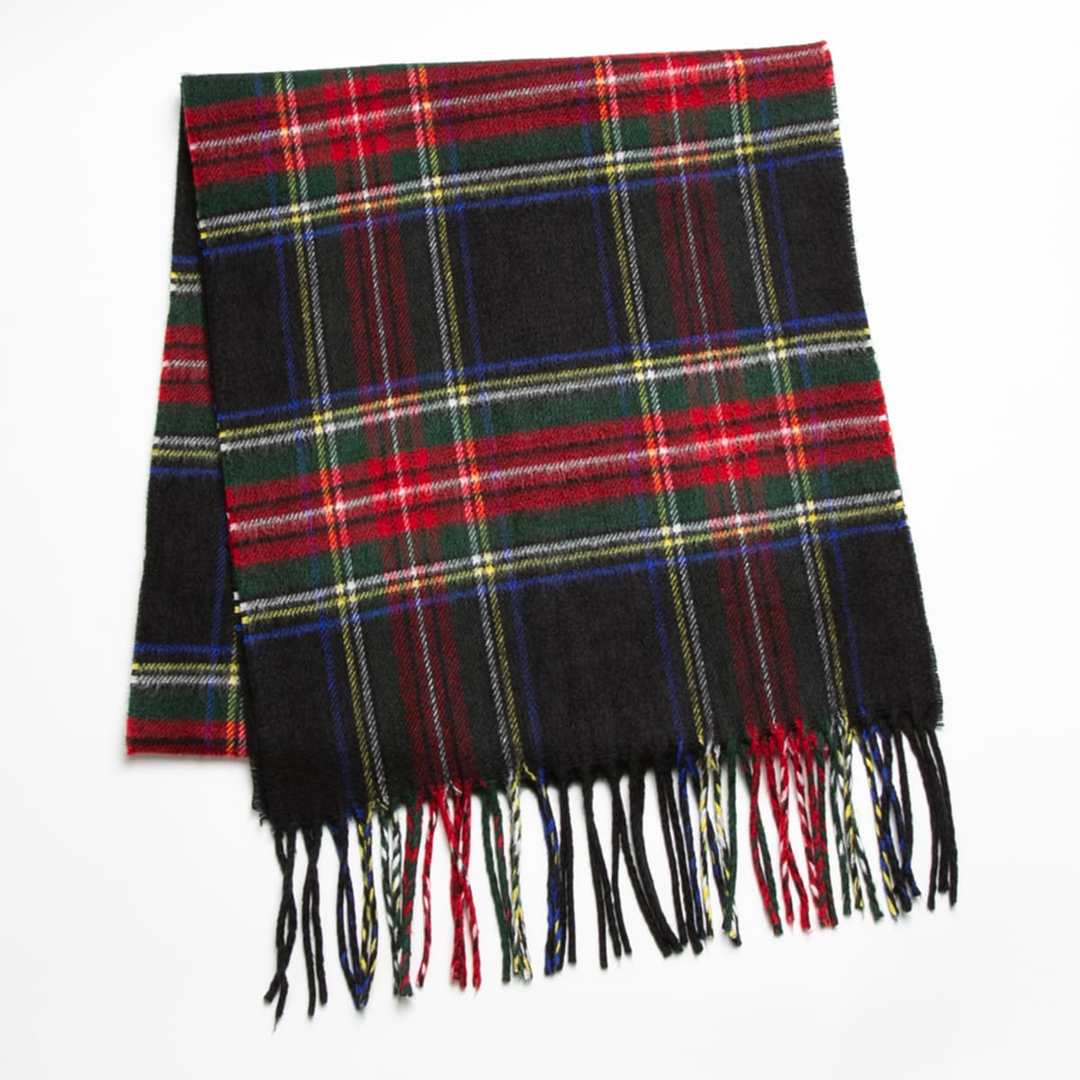 ジャパンメイド カシミアタッチ アクリルマフラー | ノベルティ(小物) | 1枚 | JAS-800 | BKタータン