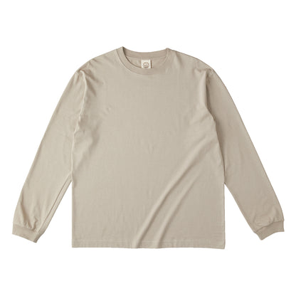 オーガニックコットンロングスリーブTシャツ | メンズ | 1枚 | OGL-914 | ミルキーグレー