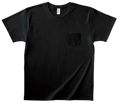 ポケット Tシャツ | メンズ | 1枚 | PKT-124 | ディープブラック