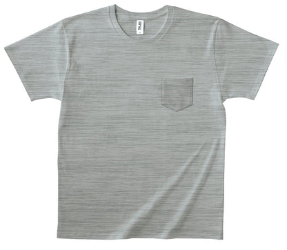 ポケット Tシャツ | メンズ | 1枚 | PKT-124 | ヘザーグレー