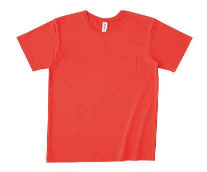 ポケット Tシャツ | メンズ | 1枚 | PKT-124 | ブライトレッド