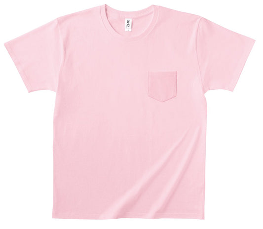 ポケット Tシャツ | メンズ | 1枚 | PKT-124 | フロストピンク