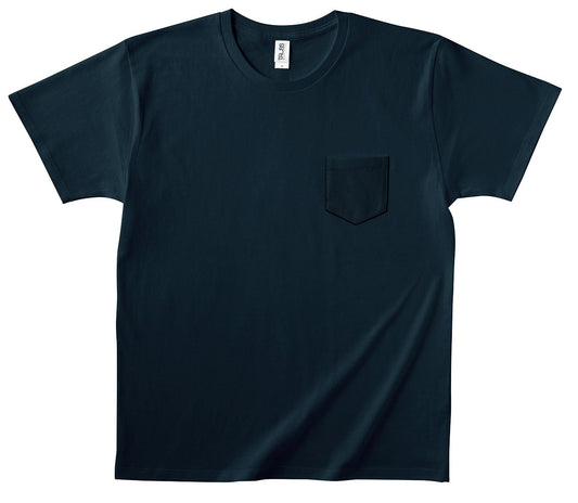 ポケット Tシャツ | メンズ | 1枚 | PKT-124 | ネイビー
