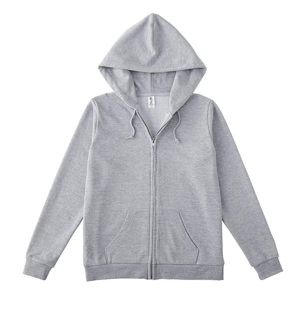 スタンダード ジップパーカ | メンズ | 1枚 | RSZ-143 | ヘザーグレー