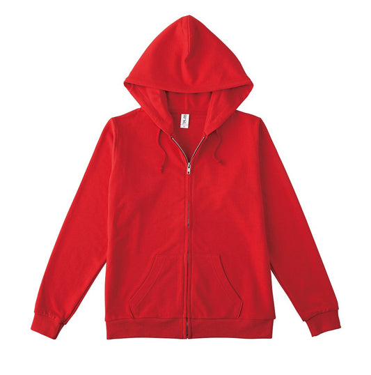 スタンダード ジップパーカ | メンズ | 1枚 | RSZ-143 | スーパーレッド