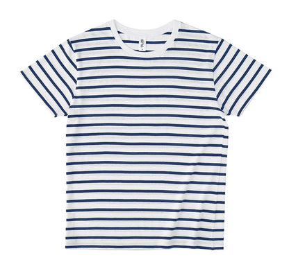 ナローボーダーTシャツ | メンズ | 1枚 | SNB-141 | ホワイト×ネイビー