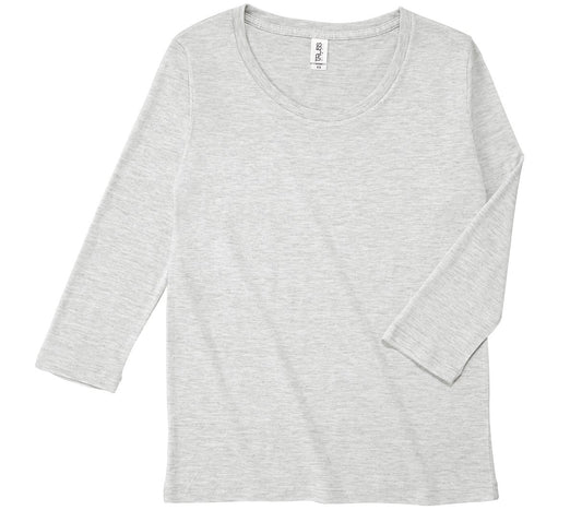 トライブレンド3/4スリーブTシャツ(レディース) | レディース | 1枚 | TBL-117 | オートミール